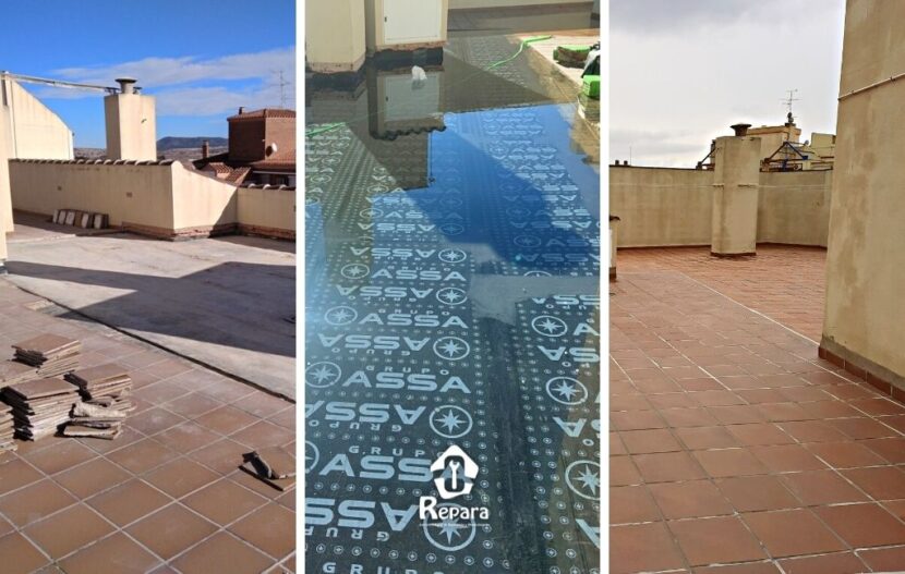 rehabilitación terraza
